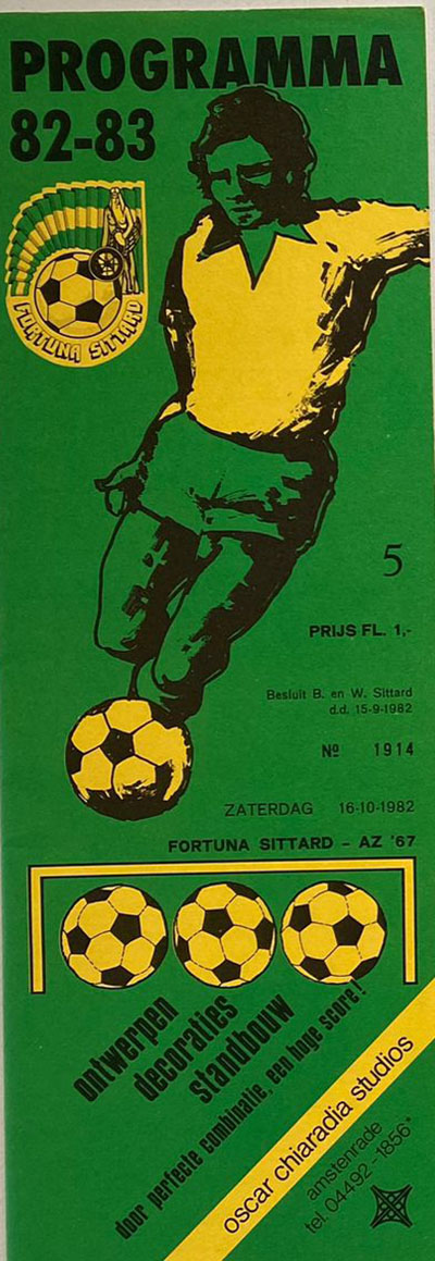 AZ Programma 16-okt-1982 Fortuna uit